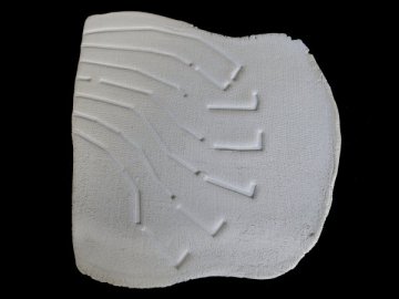 Espais ilimitats LI, Porcellana 44x46x2 cm 2013_w600_h450